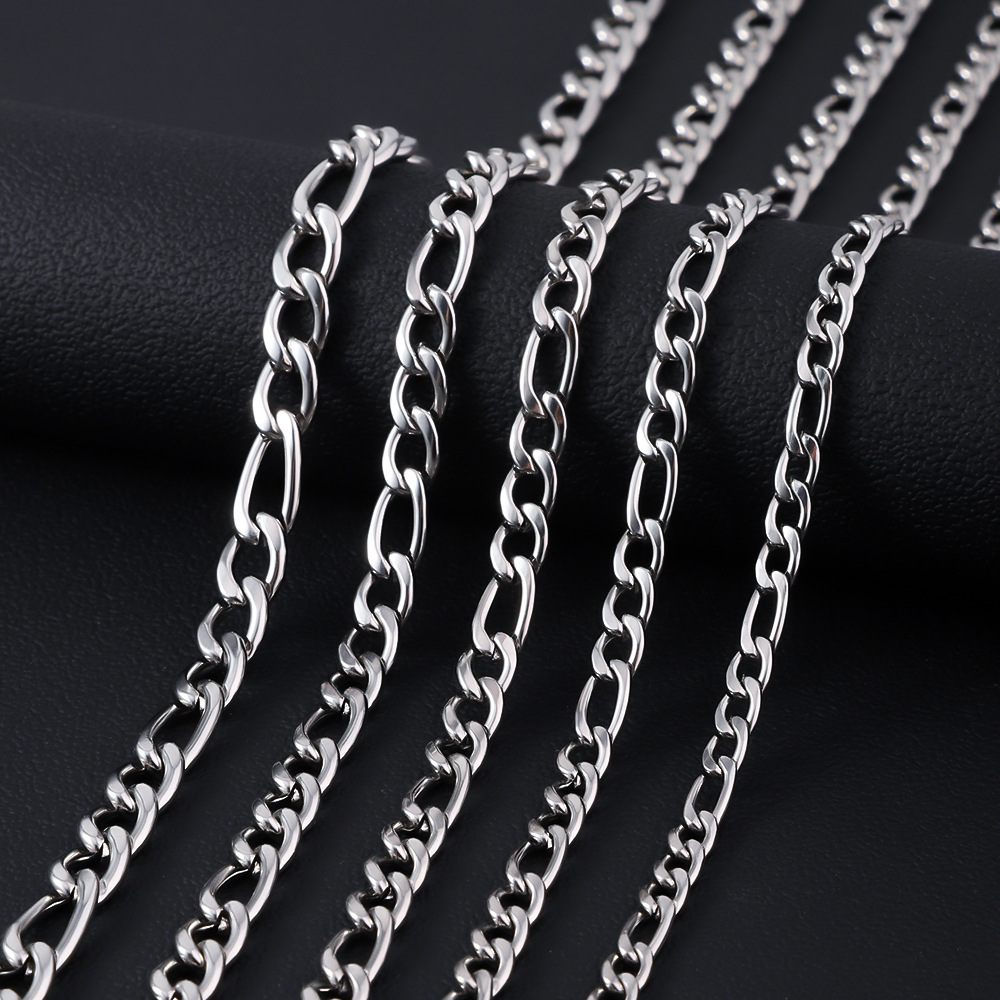 Cuban Link Chain 12Mm - Catena Figaro in acciaio inossidabile 316L