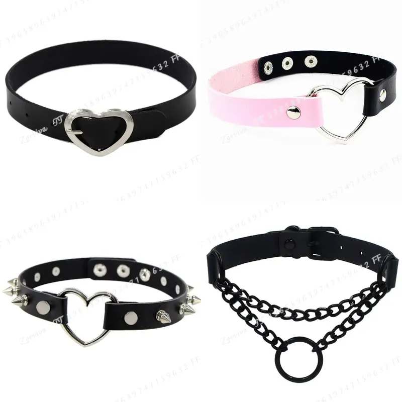Collana Choker Gotica Punk Roc - Goth Punk Spike Choker recensione e prezzo