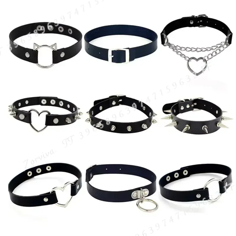 Collana Choker Gotica Punk Roc - Goth Punk Spike Choker recensione e prezzo