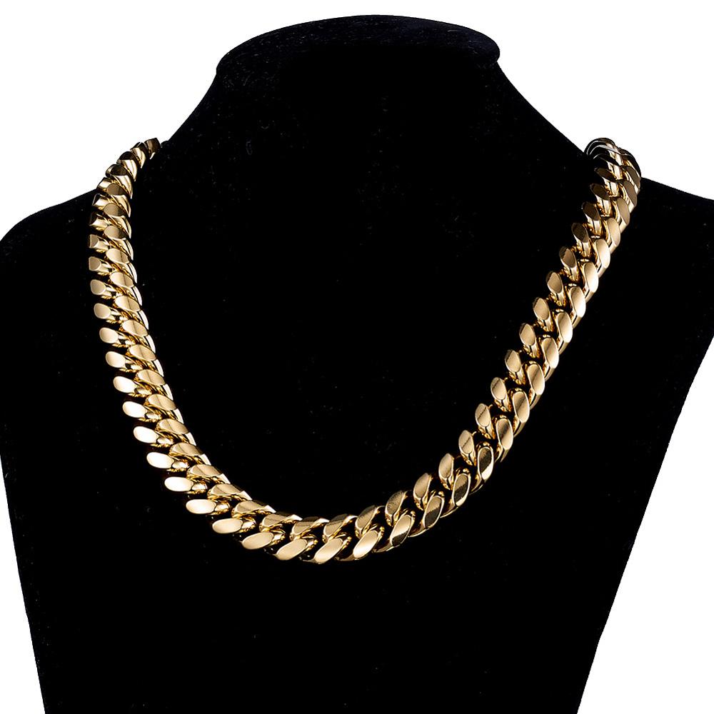TOPGRILLZ Acciaio Inossidabile - Cuban Link Chain 12Mm recensione e prezzo
