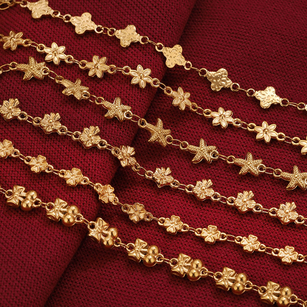 Catena a maglie a stella flore - Body Jewelry recensione e prezzo