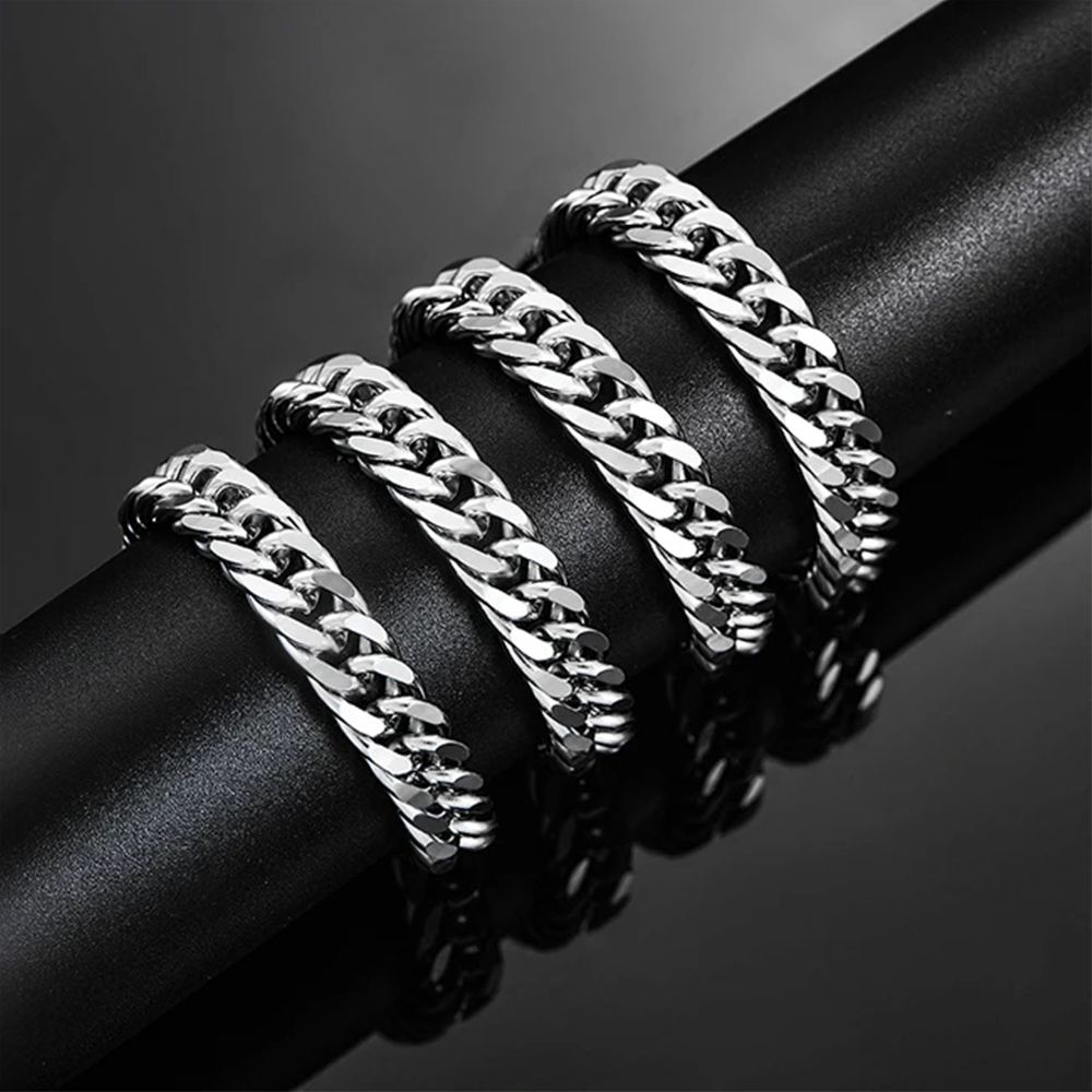 HIYEE 3mm/4mm/5mm/6mm/7mm/8mm  - Cuban Link Chain 12Mm recensione e prezzo