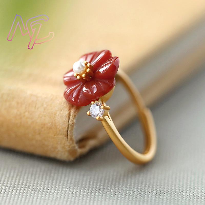 Anelli di fiori di giada natur - Rings recensione e prezzo