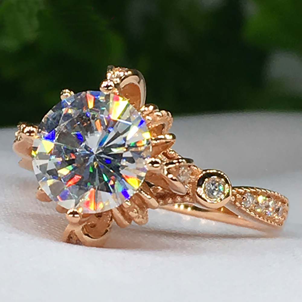 Anello di Fidanzamento Persona - Moissanite Engagement Ring 1 Carat recensione e prezzo