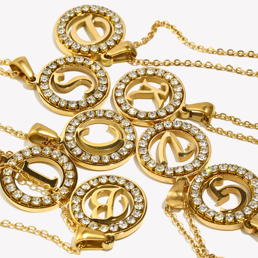 EBbelle Collana con 26 inizial - Initial Letter Necklace 18K Gold recensione e prezzo