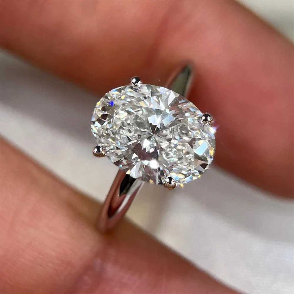 Anelli di fidanzamento Moissan - Moissanite Engagement Ring 1 Carat recensione e prezzo