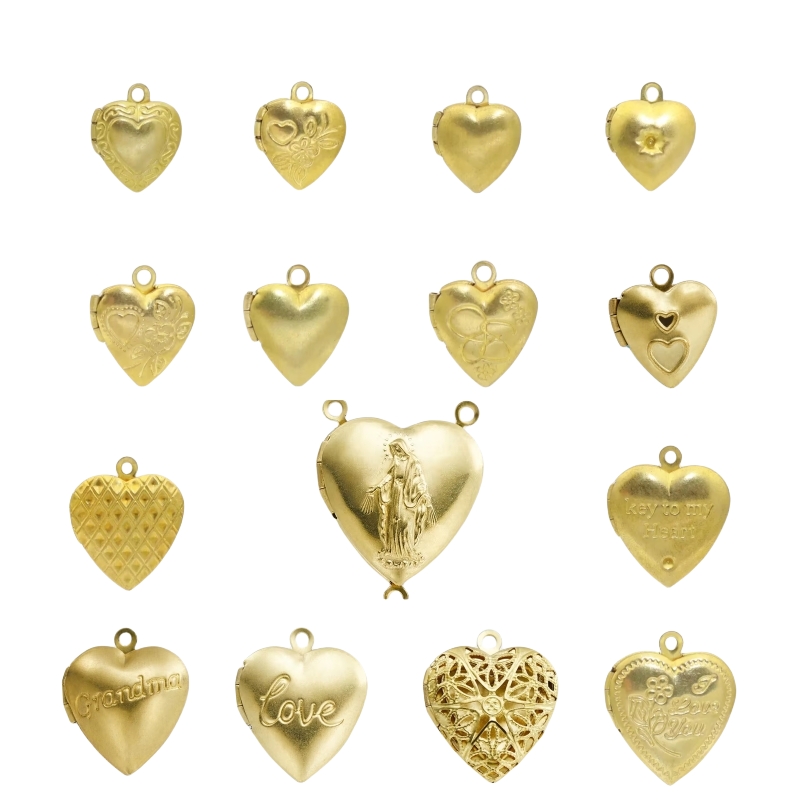 BoYuTe (50 pezzi/lottp) Ciondo - Heart Locket Necklace Photo recensione e prezzo