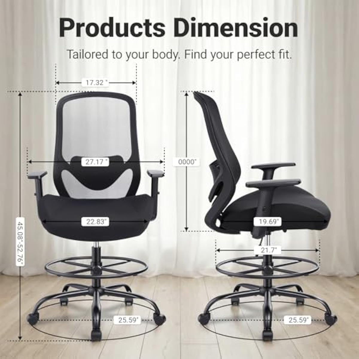 Sedia ergonomica alta per dise - Rings recensione e prezzo