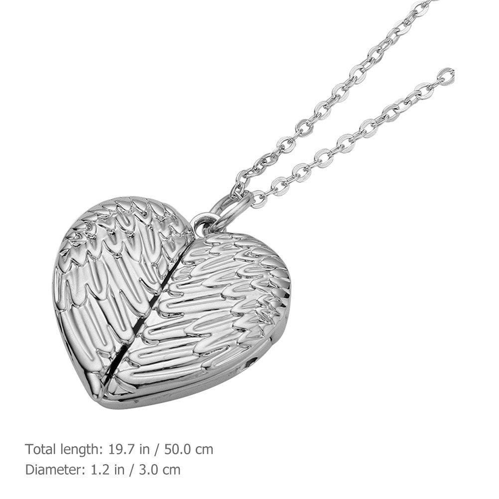 Collana con Ciondolo a Cuore p - Heart Locket Necklace Photo recensione e prezzo