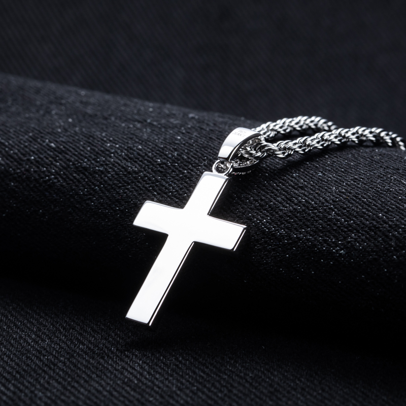MossanRappr Moissanite Bling C - 925 Sterling Silver Chain Necklace Men recensione e prezzo