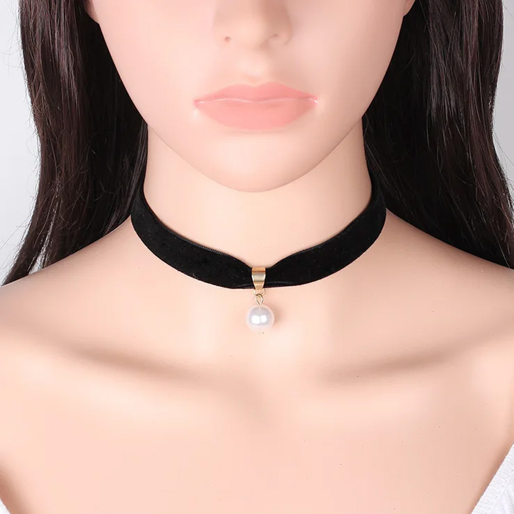 Collana Girocollo Semplice Vin - Pearl Choker Necklace Vintage recensione e prezzo