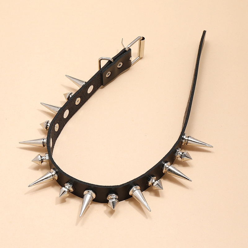 Punk Long Spike Choker collare - Goth Punk Spike Choker recensione e prezzo