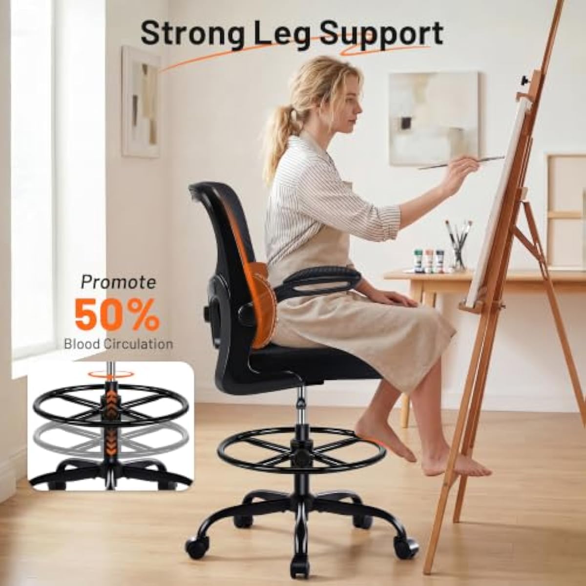 Sedia da disegno ergonomica co - Rings recensione e prezzo