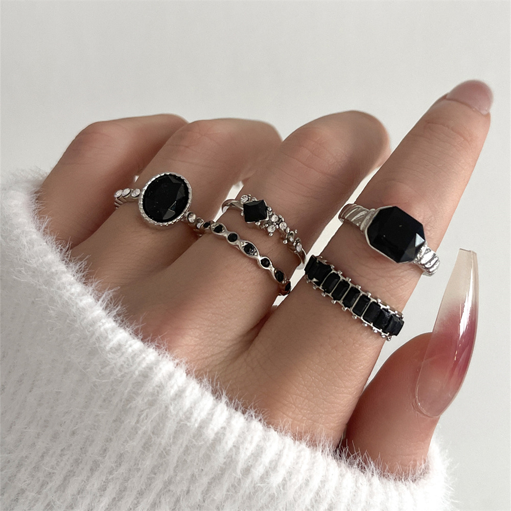 Set di anelli in pietra di cri - Vintage Punk Knuckle Rings Set recensione e prezzo