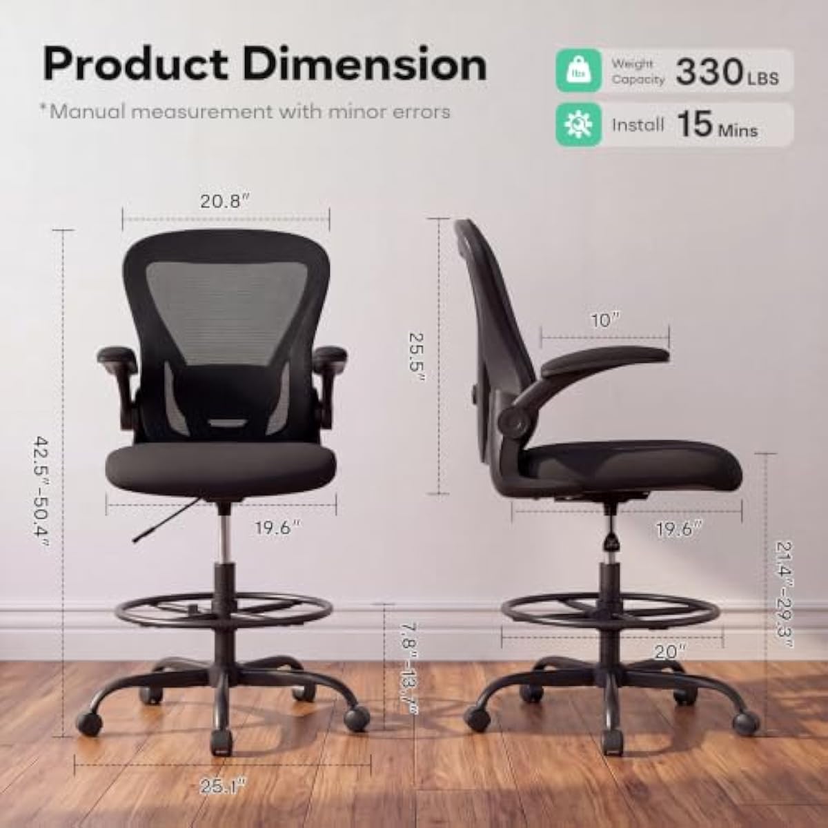 Sedia ergonomica alta da diseg - Rings recensione e prezzo