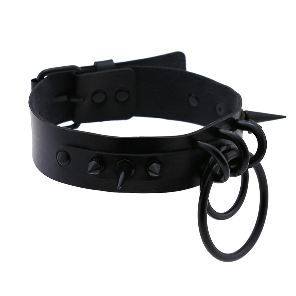 Girocollo a spillo nero collan - Goth Punk Spike Choker recensione e prezzo
