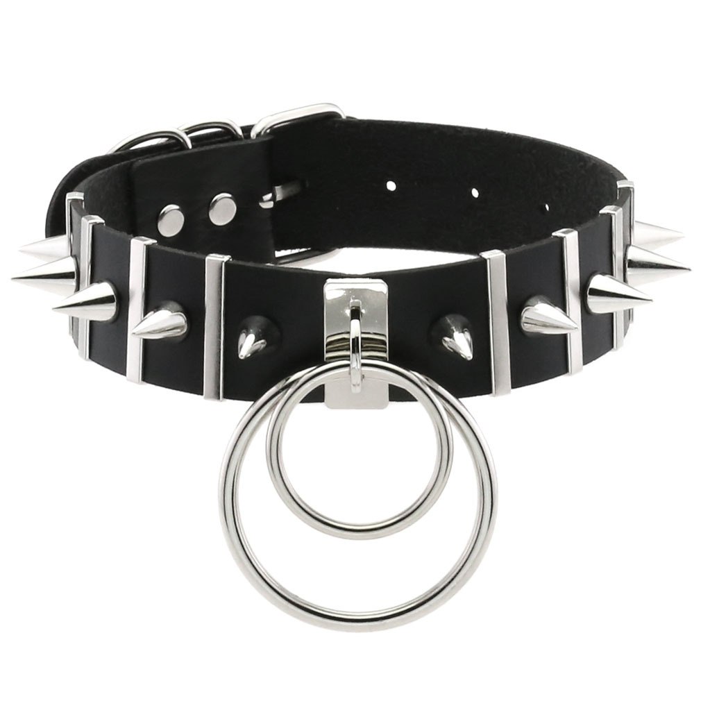 Grandi punte girocollo collare - Goth Punk Spike Choker recensione e prezzo