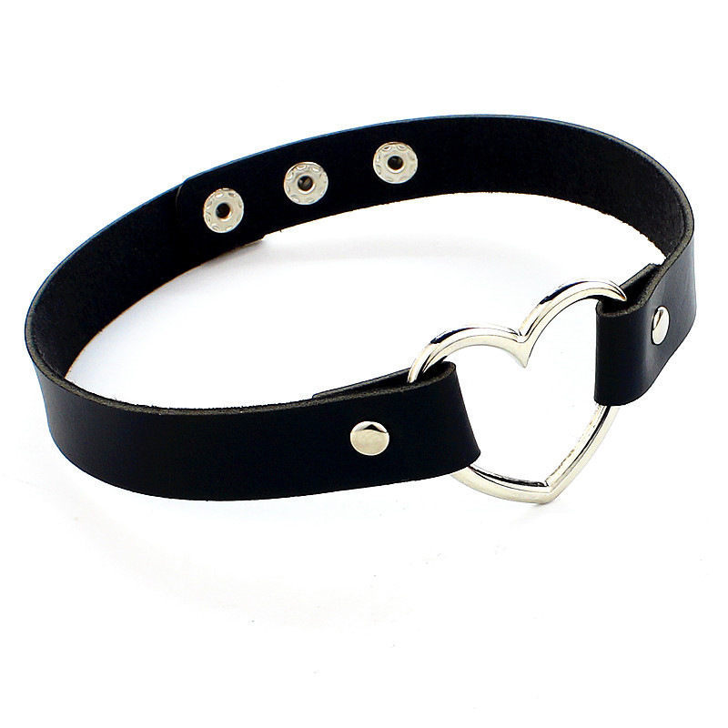 Sexy Spike Punk di Cuoio Del C - Goth Punk Spike Choker recensione e prezzo