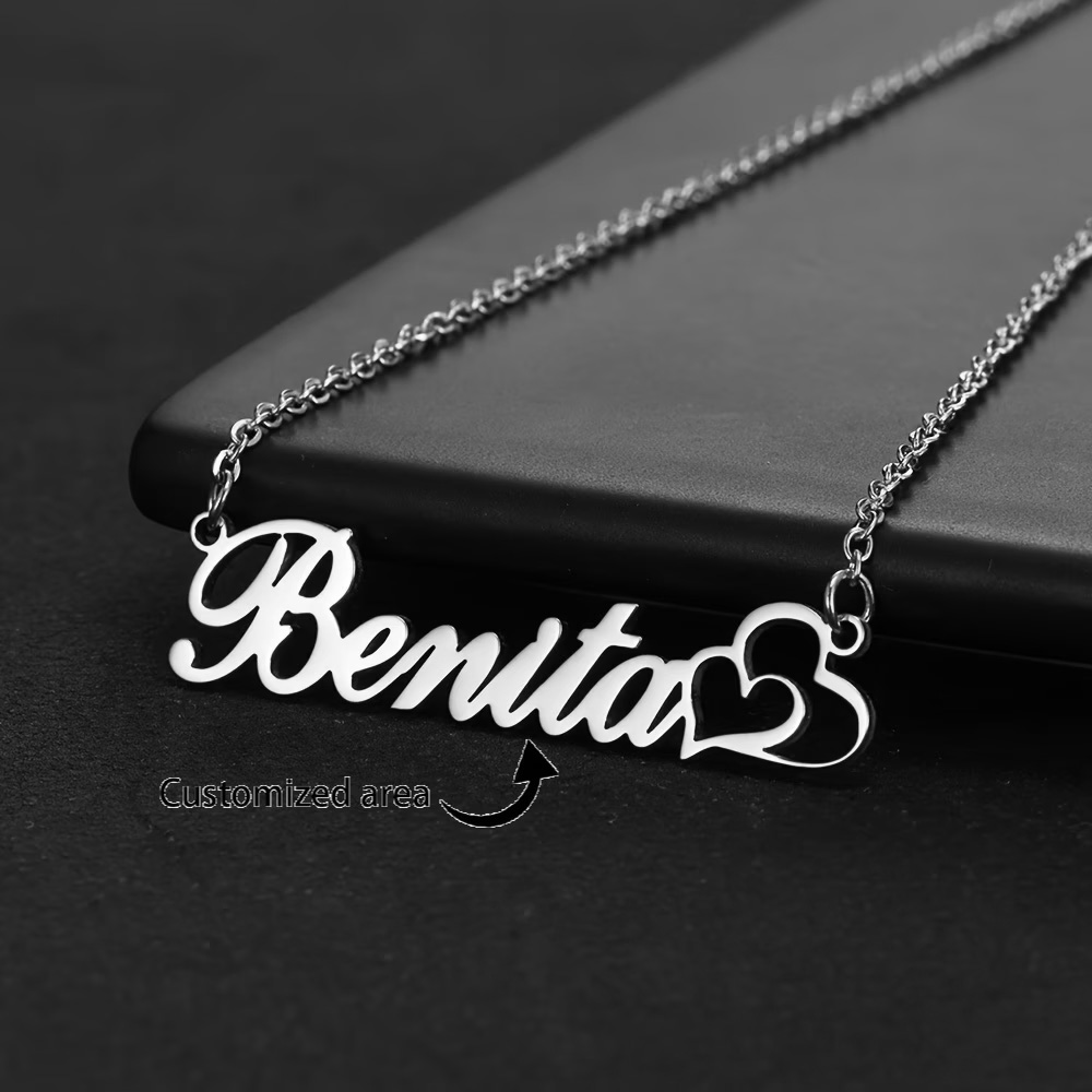 Collana personalizzata con dop - Custom Name Necklace Stainless Steel recensione e prezzo