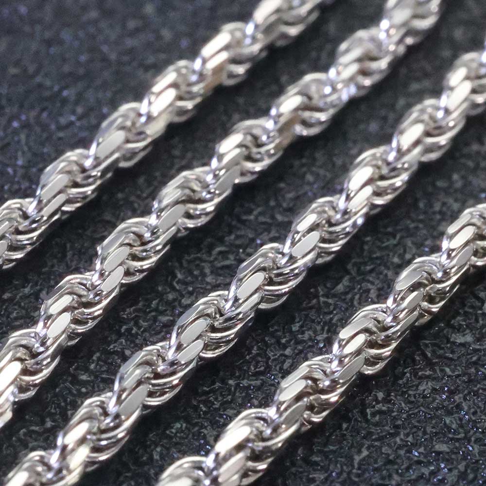 ESKEEM 3MM/5mm Uomo Donna PVD  - 925 Sterling Silver Chain Necklace Men recensione e prezzo