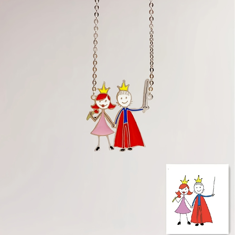 Collana con Ciondolo Smaltato  - Custom Name Necklace Stainless Steel recensione e prezzo
