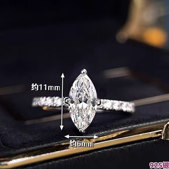 Fedi nuziali di lusso Real 1 C - Moissanite Engagement Ring 1 Carat recensione e prezzo