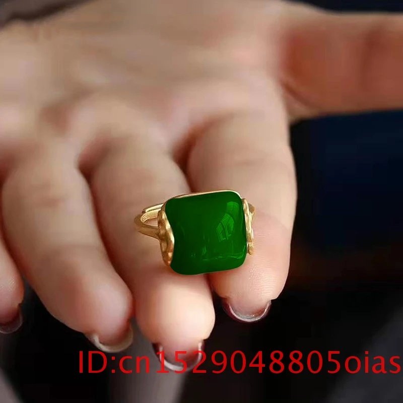 Anello di giada naturale di He - Rings recensione e prezzo