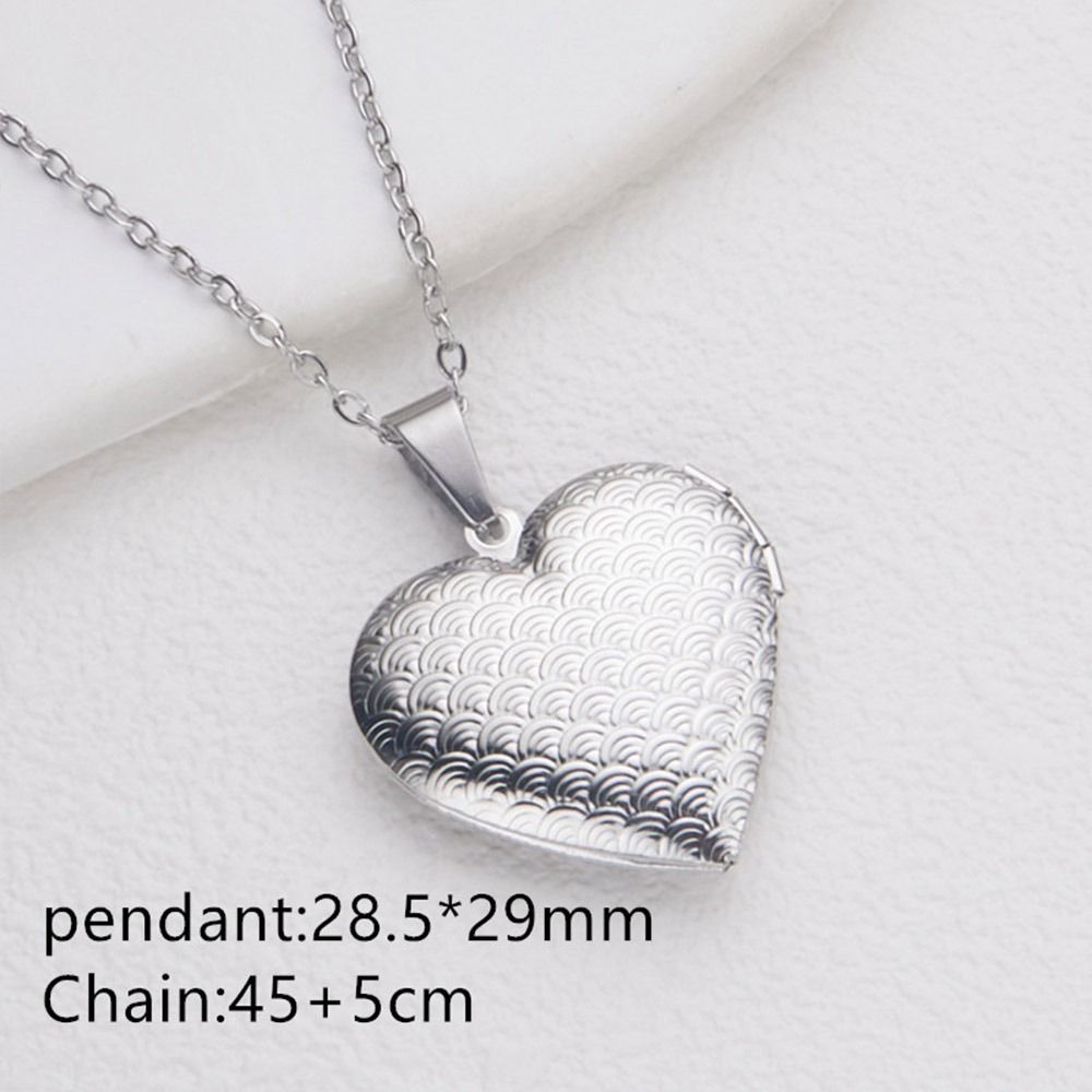Collana fai da te foto foto me - Heart Locket Necklace Photo recensione e prezzo