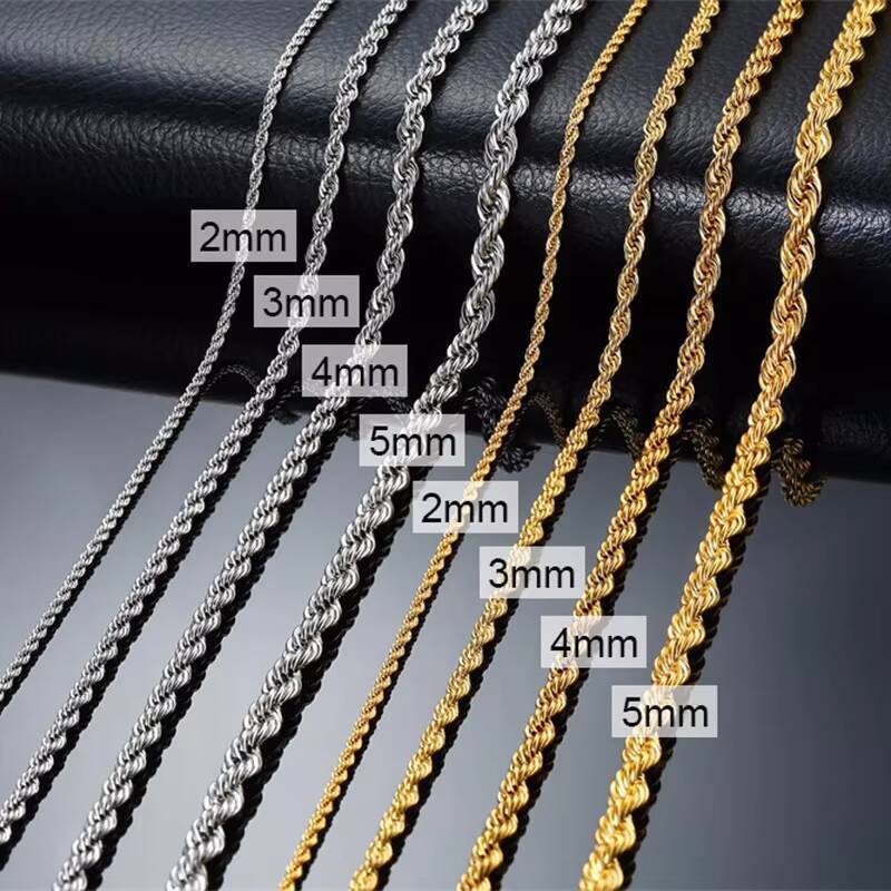 Collana lunga con corde da uom - Cuban Link Chain 12Mm recensione e prezzo